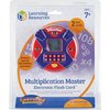 Learning Resources Multiplication Master Electronic Flash Card, Age 7-Up, Ast LRNLER6967